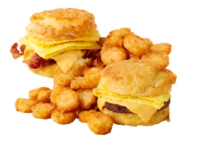 Two Biscuits & Hashbrowns